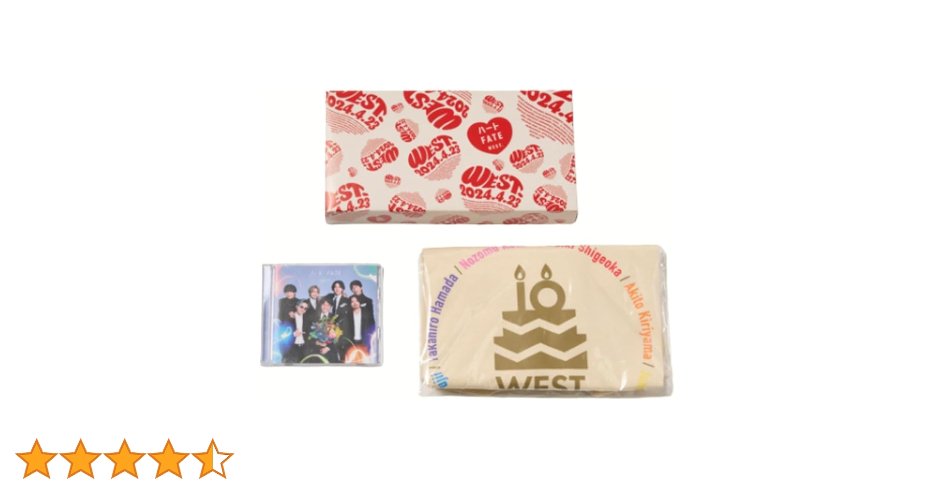 Amazon.co.jp: 【限定特典10th Anniversary Tシャツ付】WEST